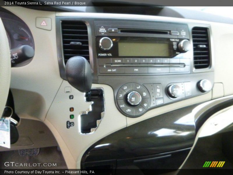 Controls of 2014 Sienna L