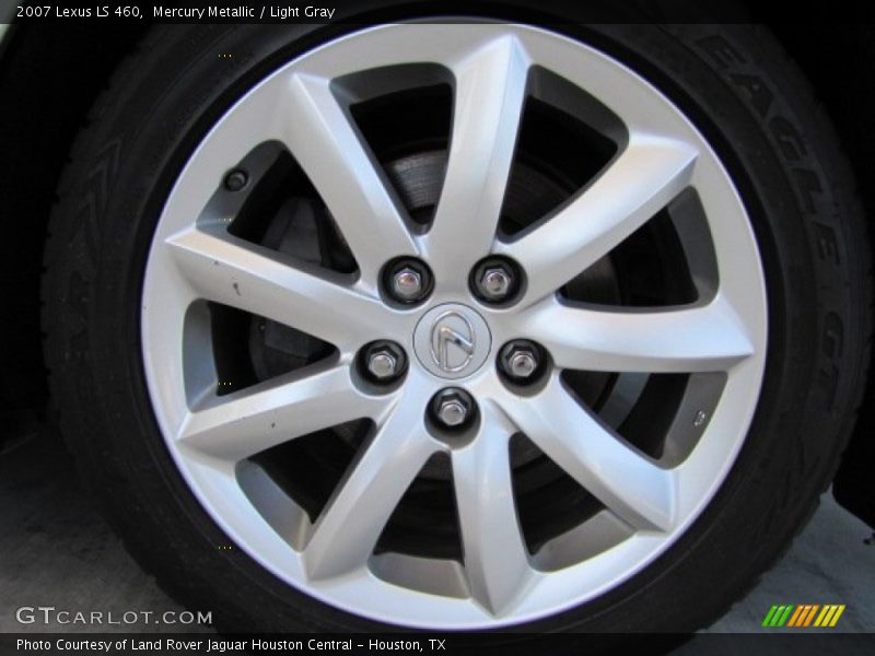 Mercury Metallic / Light Gray 2007 Lexus LS 460