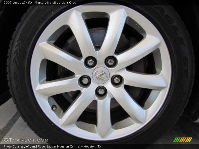 Mercury Metallic / Light Gray 2007 Lexus LS 460