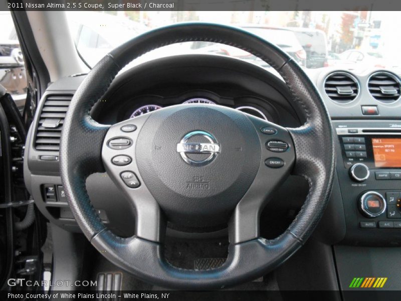 Super Black / Charcoal 2011 Nissan Altima 2.5 S Coupe
