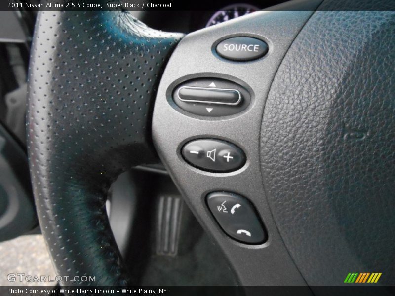 Super Black / Charcoal 2011 Nissan Altima 2.5 S Coupe