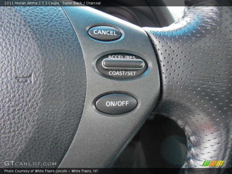 Super Black / Charcoal 2011 Nissan Altima 2.5 S Coupe
