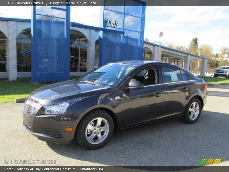 Tungsten Metallic / Jet Black 2014 Chevrolet Cruze LT