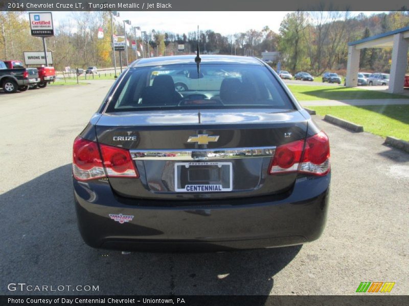 Tungsten Metallic / Jet Black 2014 Chevrolet Cruze LT