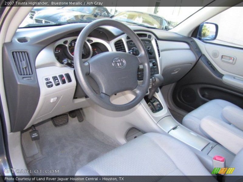 Bluestone Metallic / Ash Gray 2007 Toyota Highlander
