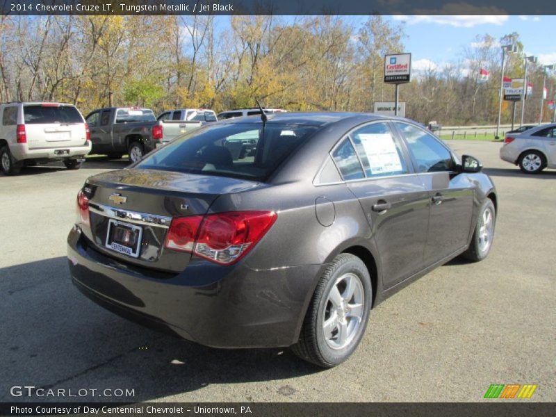 Tungsten Metallic / Jet Black 2014 Chevrolet Cruze LT