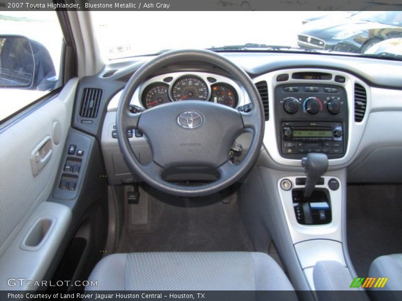 Bluestone Metallic / Ash Gray 2007 Toyota Highlander