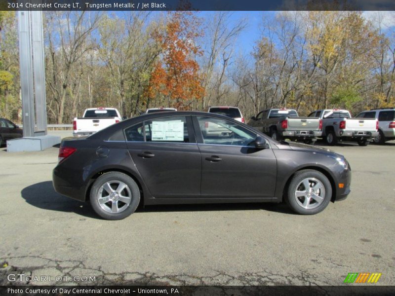 Tungsten Metallic / Jet Black 2014 Chevrolet Cruze LT