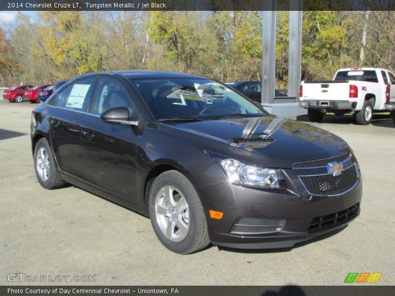 Tungsten Metallic / Jet Black 2014 Chevrolet Cruze LT