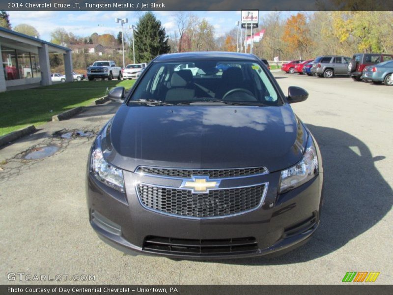 Tungsten Metallic / Jet Black 2014 Chevrolet Cruze LT