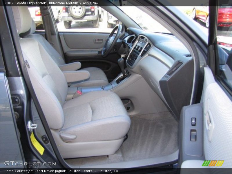 Bluestone Metallic / Ash Gray 2007 Toyota Highlander