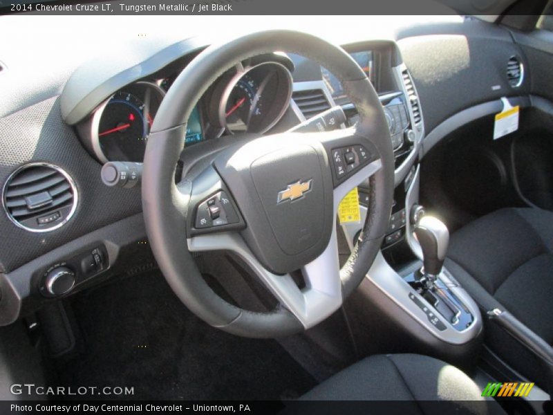 Tungsten Metallic / Jet Black 2014 Chevrolet Cruze LT