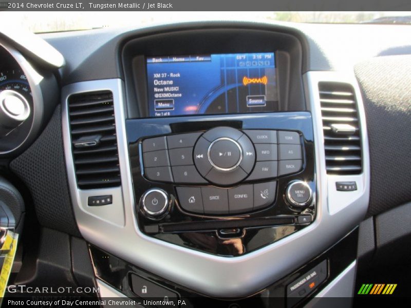 Tungsten Metallic / Jet Black 2014 Chevrolet Cruze LT