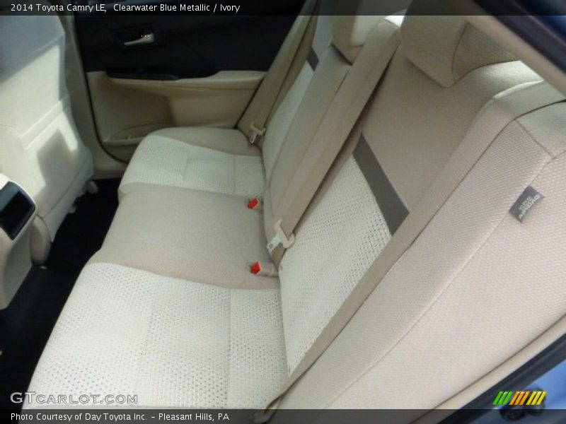 Clearwater Blue Metallic / Ivory 2014 Toyota Camry LE