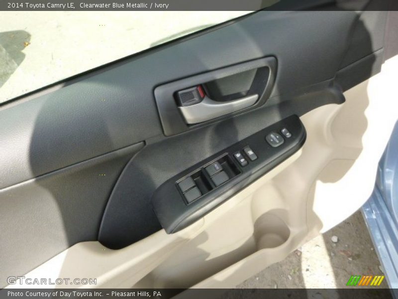 Clearwater Blue Metallic / Ivory 2014 Toyota Camry LE
