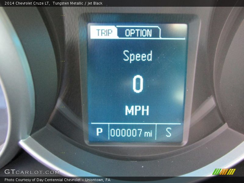 Tungsten Metallic / Jet Black 2014 Chevrolet Cruze LT