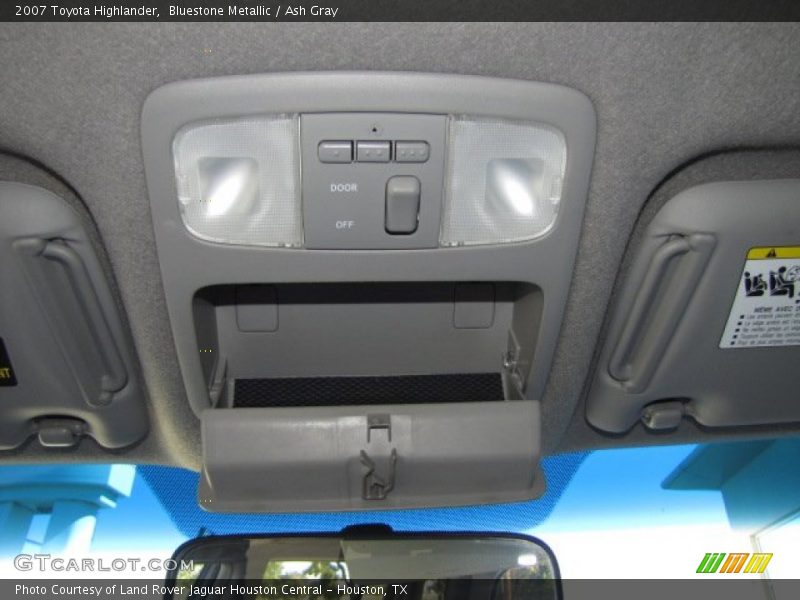 Bluestone Metallic / Ash Gray 2007 Toyota Highlander