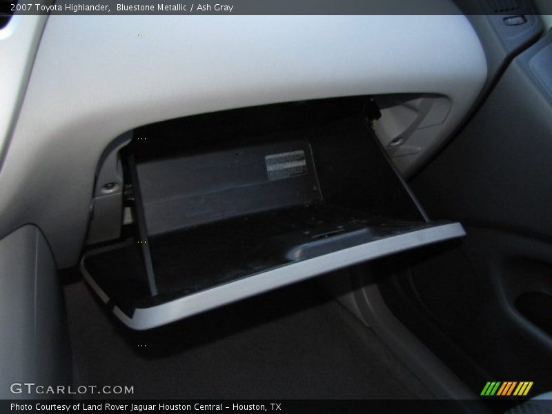 Bluestone Metallic / Ash Gray 2007 Toyota Highlander