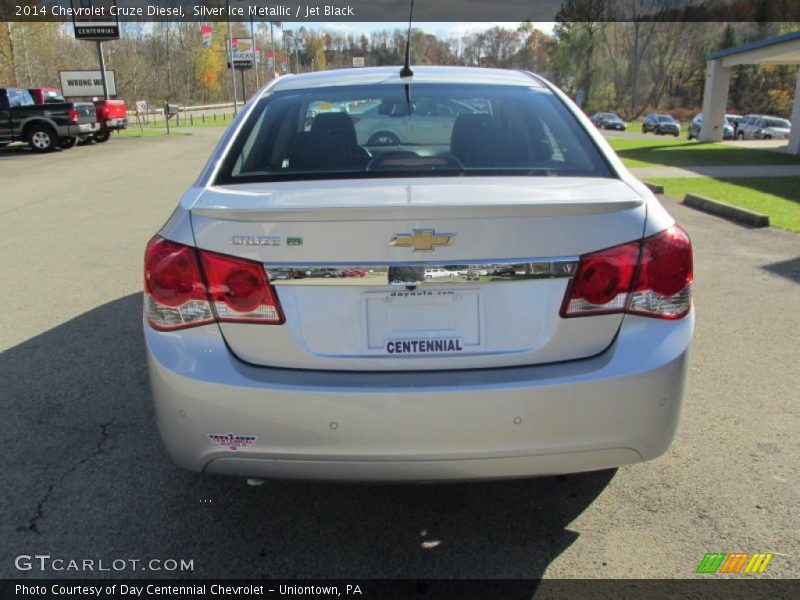 Silver Ice Metallic / Jet Black 2014 Chevrolet Cruze Diesel