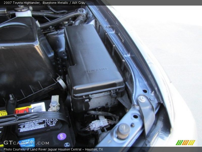 Bluestone Metallic / Ash Gray 2007 Toyota Highlander