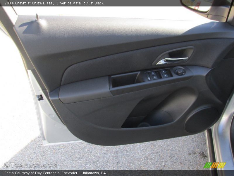 Silver Ice Metallic / Jet Black 2014 Chevrolet Cruze Diesel