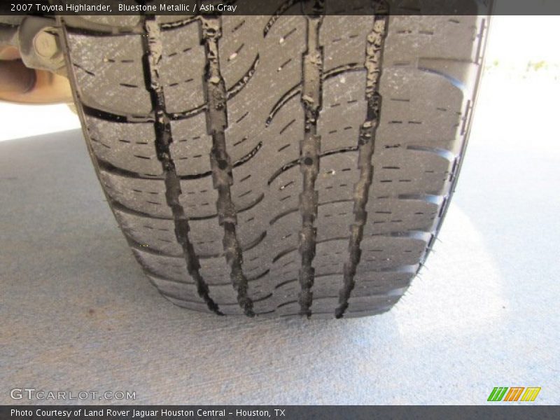 Bluestone Metallic / Ash Gray 2007 Toyota Highlander