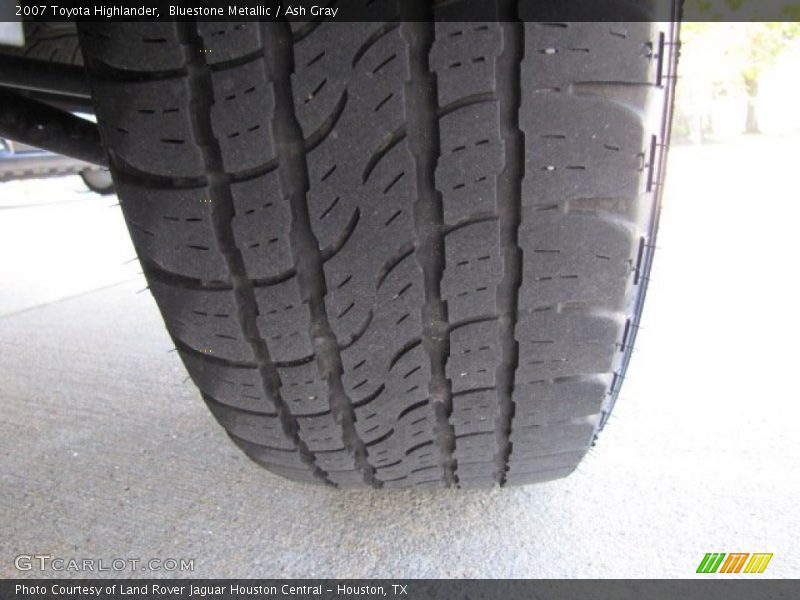 Bluestone Metallic / Ash Gray 2007 Toyota Highlander