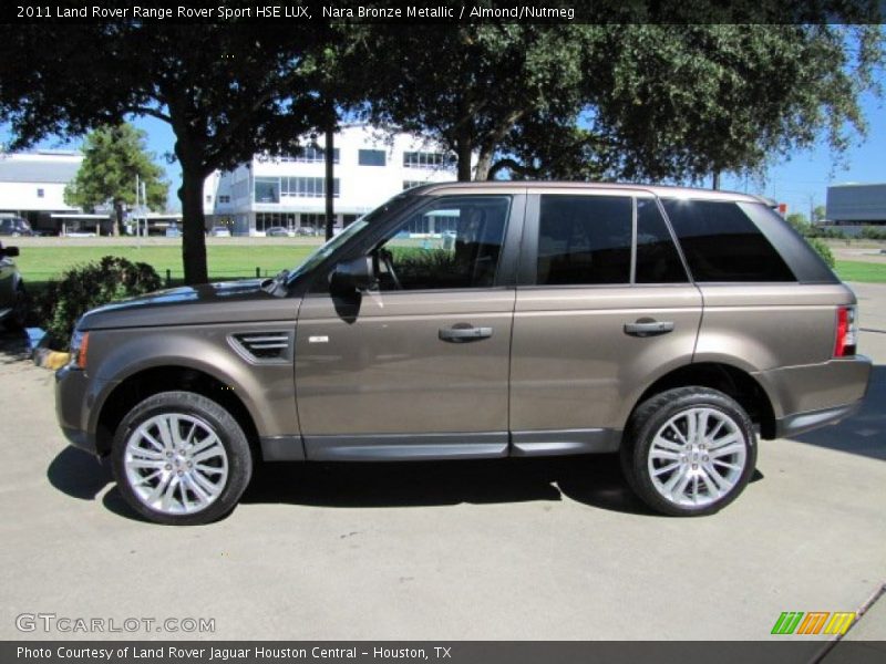 Nara Bronze Metallic / Almond/Nutmeg 2011 Land Rover Range Rover Sport HSE LUX