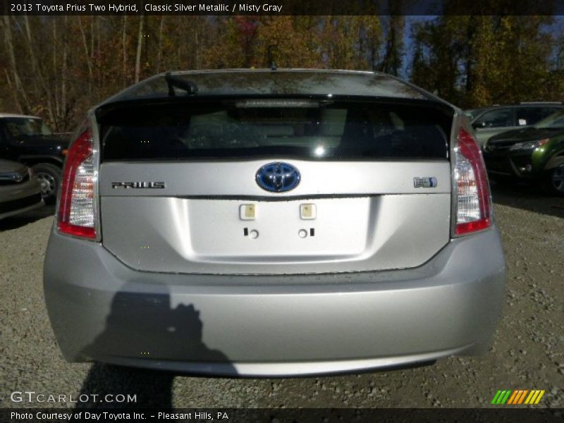 Classic Silver Metallic / Misty Gray 2013 Toyota Prius Two Hybrid