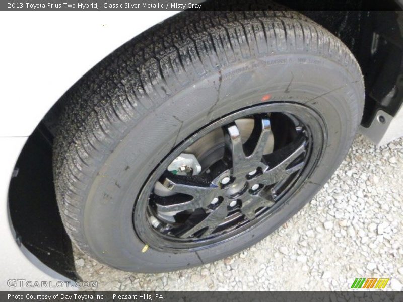 Classic Silver Metallic / Misty Gray 2013 Toyota Prius Two Hybrid