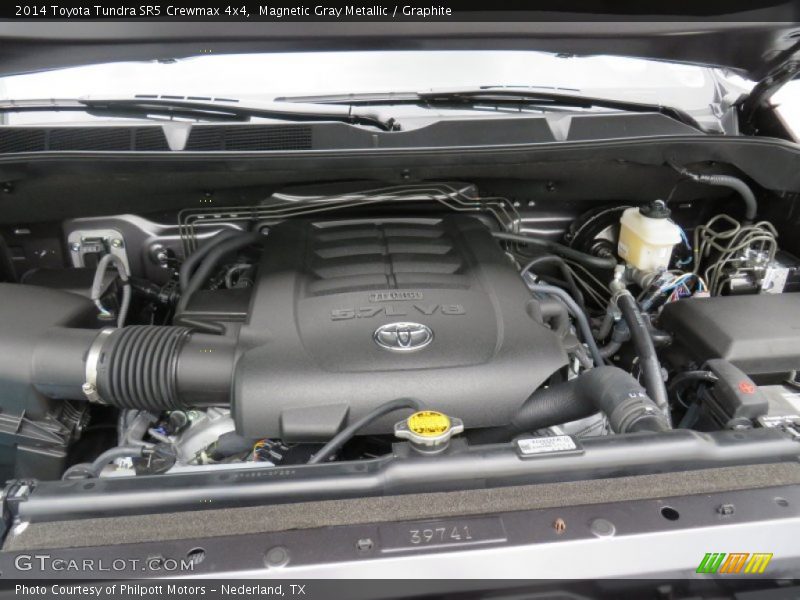 Magnetic Gray Metallic / Graphite 2014 Toyota Tundra SR5 Crewmax 4x4