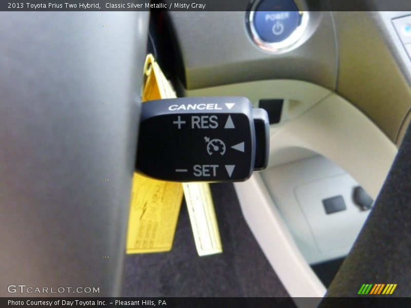 Classic Silver Metallic / Misty Gray 2013 Toyota Prius Two Hybrid
