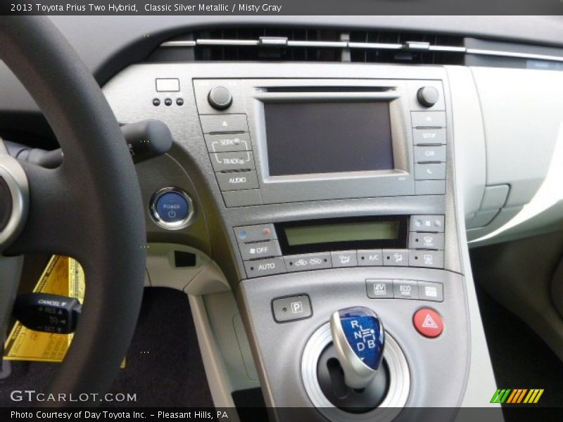 Classic Silver Metallic / Misty Gray 2013 Toyota Prius Two Hybrid