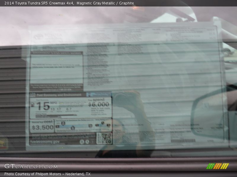 Magnetic Gray Metallic / Graphite 2014 Toyota Tundra SR5 Crewmax 4x4