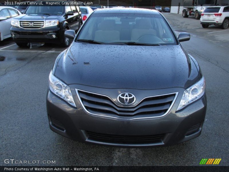 Magnetic Gray Metallic / Ash 2011 Toyota Camry LE