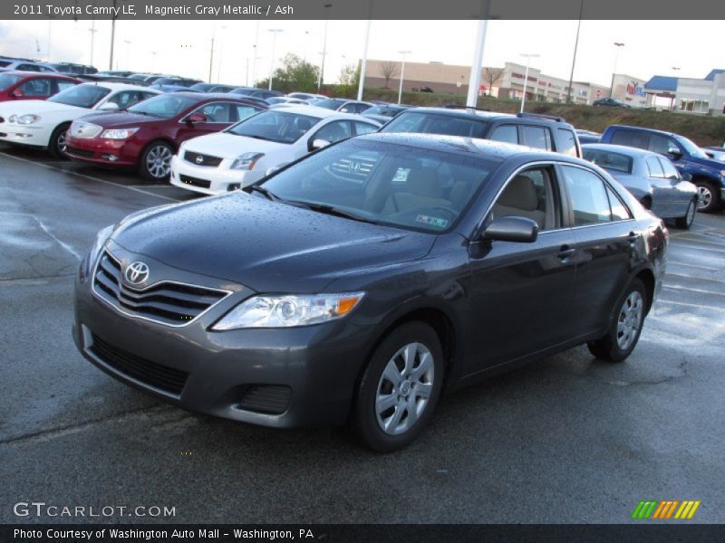 Magnetic Gray Metallic / Ash 2011 Toyota Camry LE