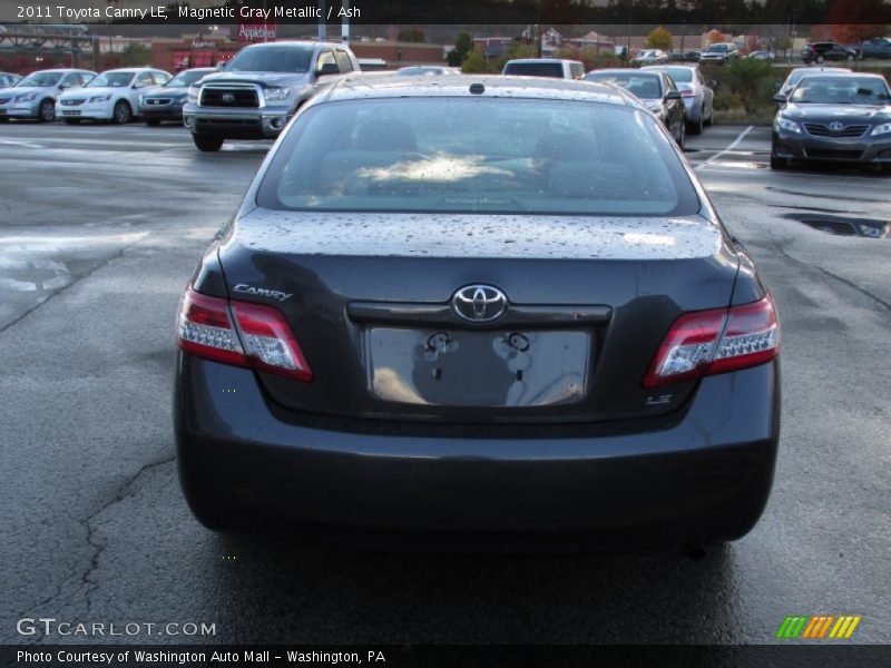 Magnetic Gray Metallic / Ash 2011 Toyota Camry LE