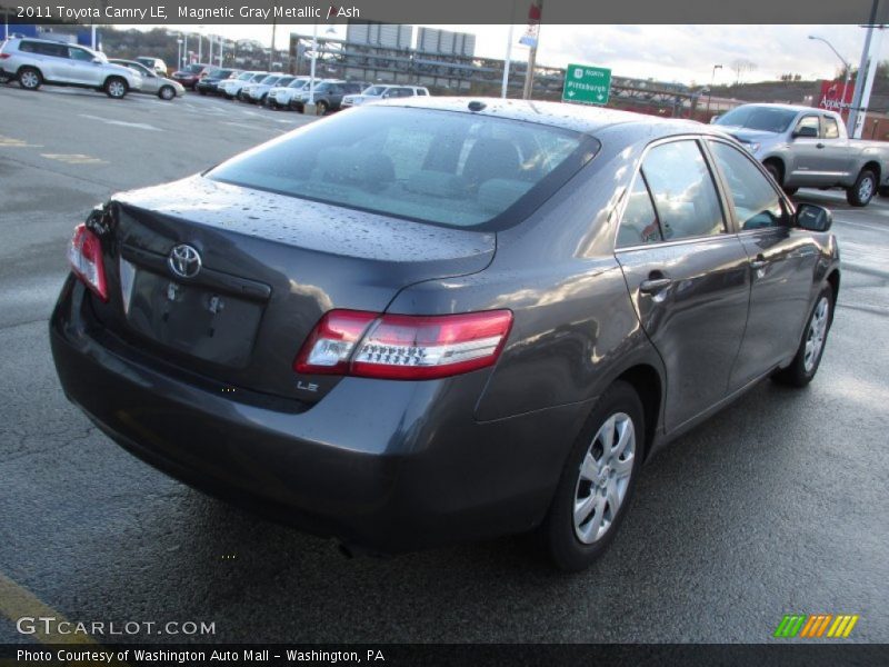 Magnetic Gray Metallic / Ash 2011 Toyota Camry LE