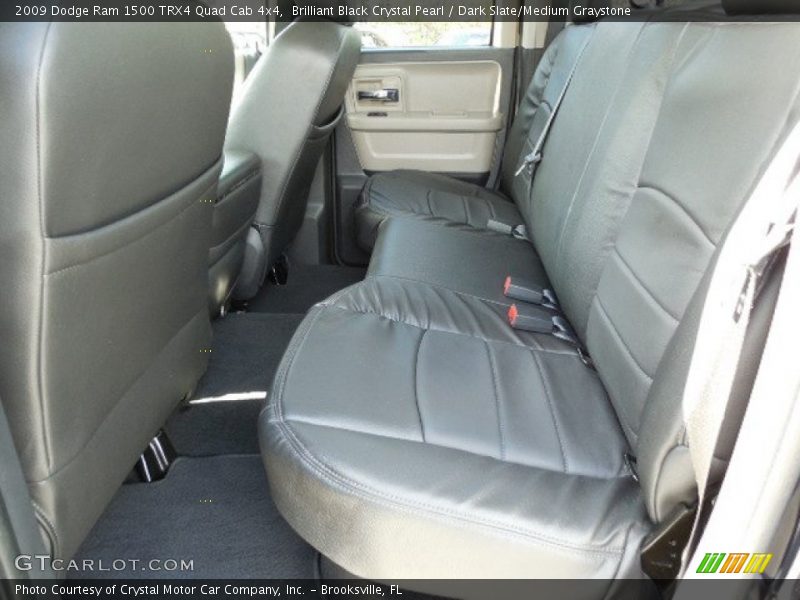 Brilliant Black Crystal Pearl / Dark Slate/Medium Graystone 2009 Dodge Ram 1500 TRX4 Quad Cab 4x4