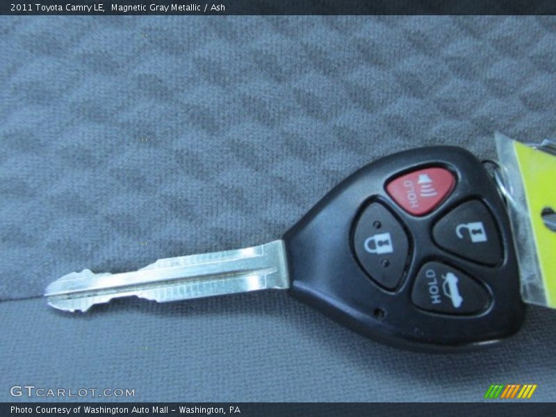 Magnetic Gray Metallic / Ash 2011 Toyota Camry LE