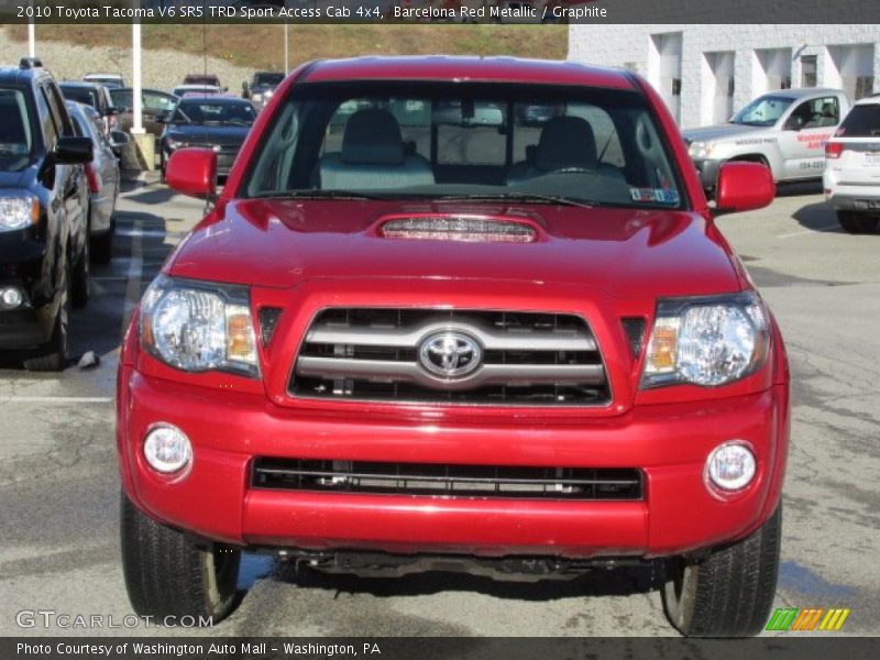 Barcelona Red Metallic / Graphite 2010 Toyota Tacoma V6 SR5 TRD Sport Access Cab 4x4