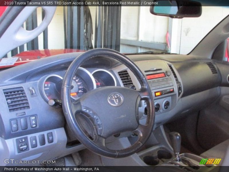 Barcelona Red Metallic / Graphite 2010 Toyota Tacoma V6 SR5 TRD Sport Access Cab 4x4
