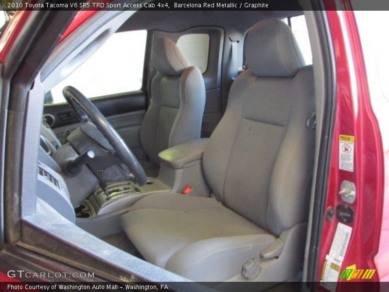 Barcelona Red Metallic / Graphite 2010 Toyota Tacoma V6 SR5 TRD Sport Access Cab 4x4
