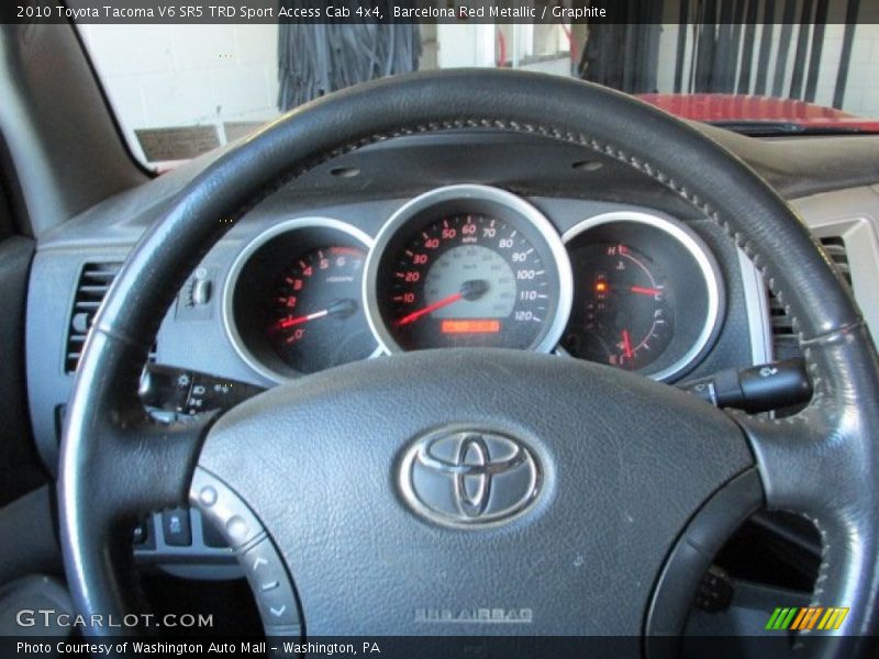 Barcelona Red Metallic / Graphite 2010 Toyota Tacoma V6 SR5 TRD Sport Access Cab 4x4