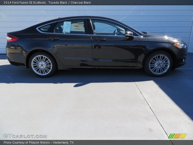 Tuxedo Black / Charcoal Black 2014 Ford Fusion SE EcoBoost