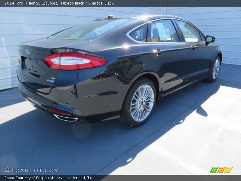 Tuxedo Black / Charcoal Black 2014 Ford Fusion SE EcoBoost