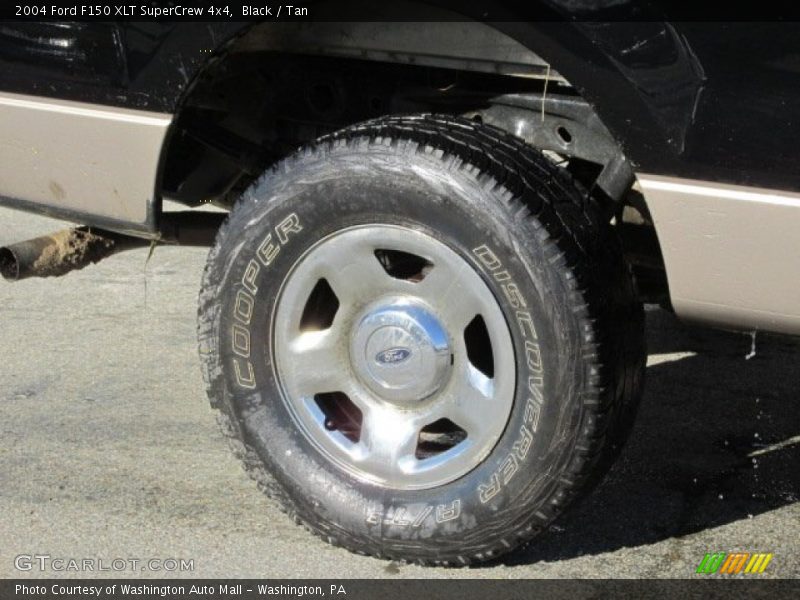 Black / Tan 2004 Ford F150 XLT SuperCrew 4x4