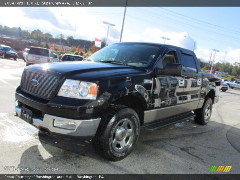 Black / Tan 2004 Ford F150 XLT SuperCrew 4x4