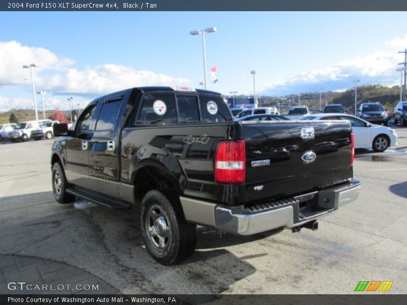 Black / Tan 2004 Ford F150 XLT SuperCrew 4x4
