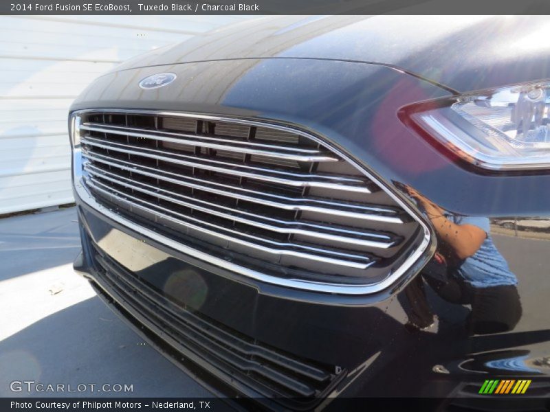 Tuxedo Black / Charcoal Black 2014 Ford Fusion SE EcoBoost